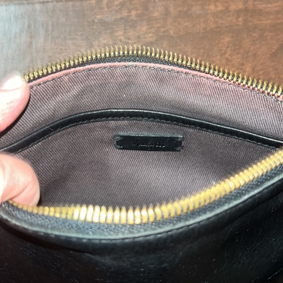 Madewell The Simple Crossbody Bag Black Leather - Picture 4 of 6